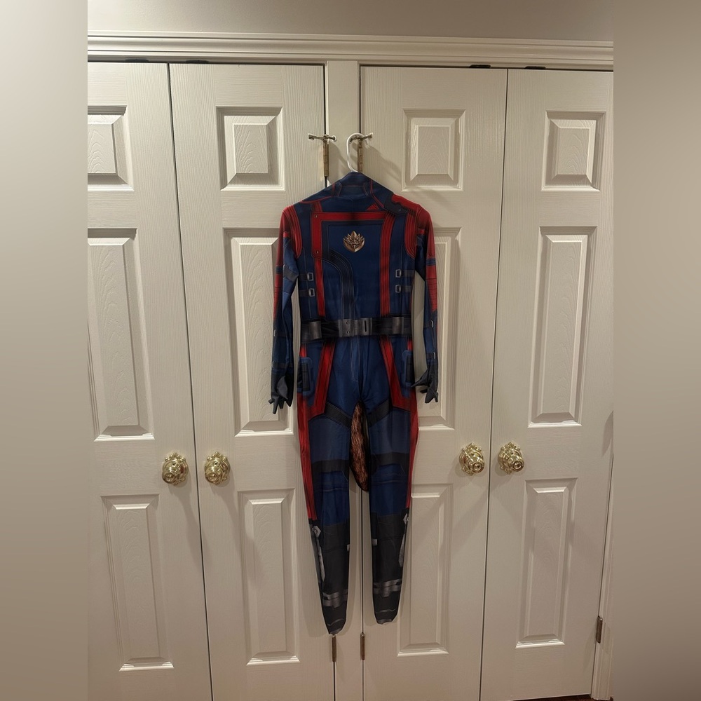 Kids Rocket one piece costume from Guardians of the Galaxy